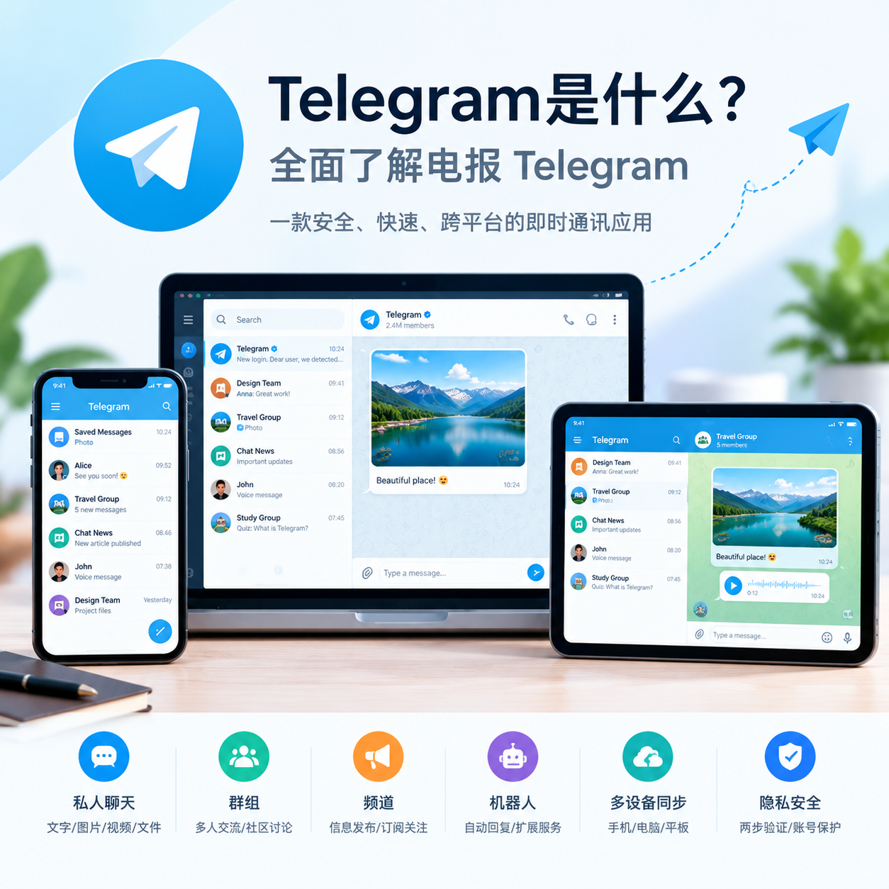 Telegram应用功能介绍